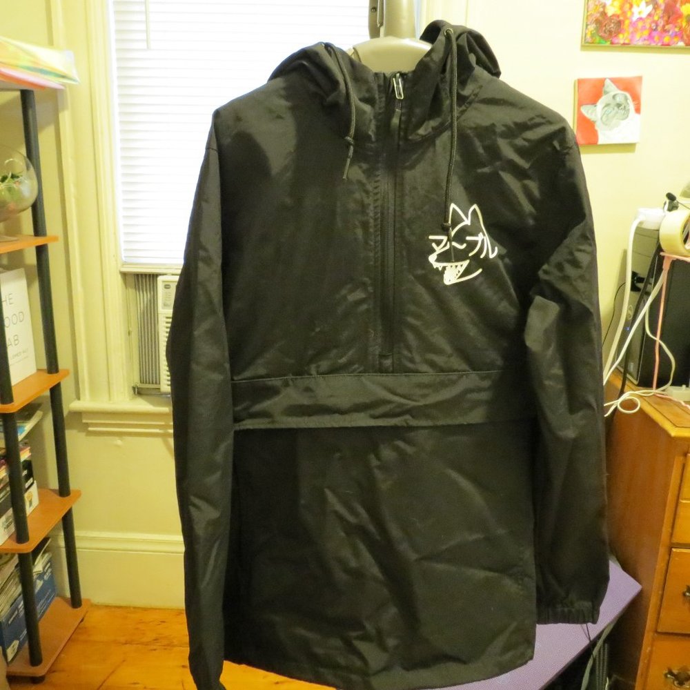 Marble Soda Wolf マ〜ブル Half Zip Anorak